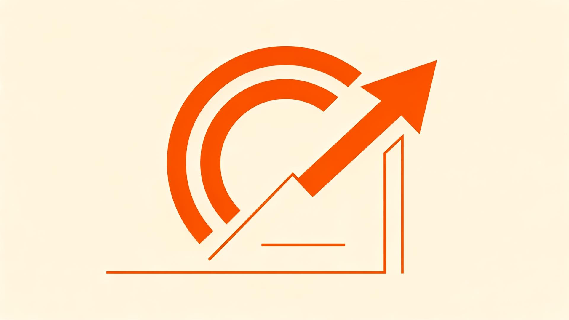 Abstract illustration of upward momentum representing capital raising